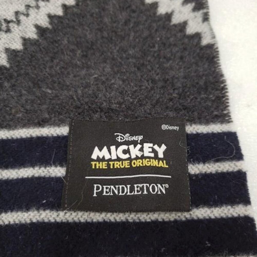 Rare Mickey Mouse Pendleton Scarf